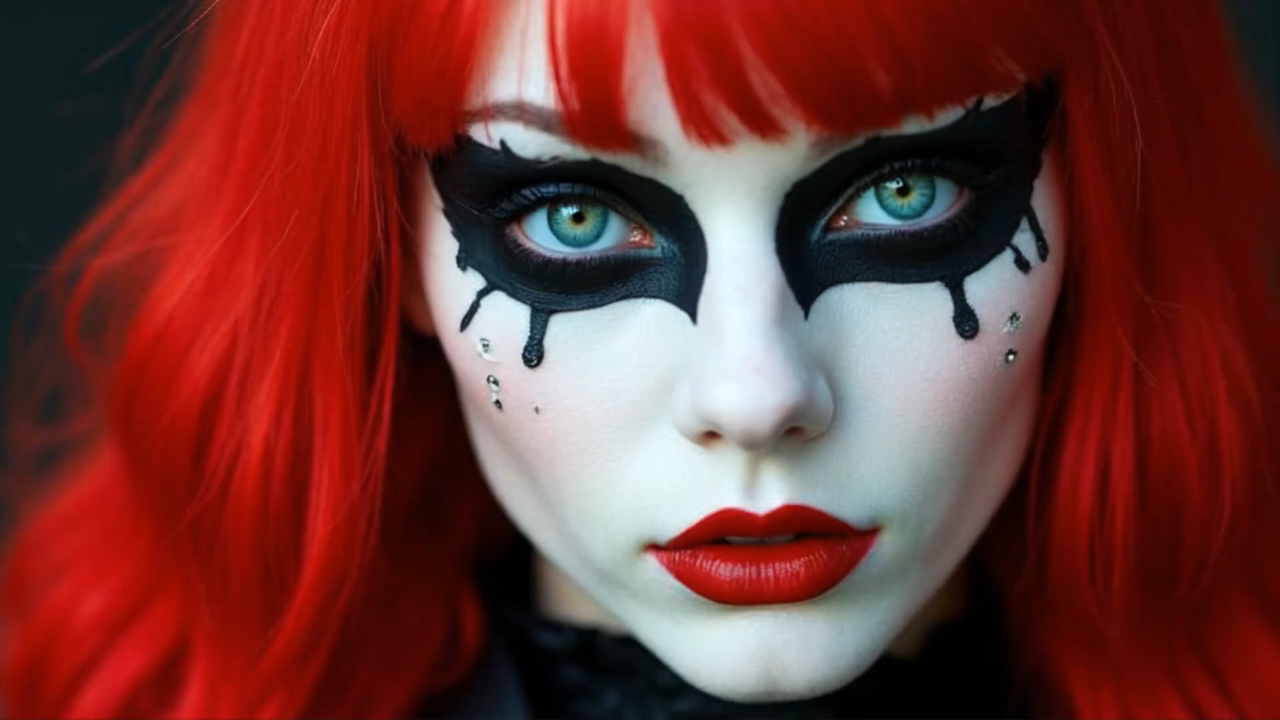 Hannah – dripping makeup